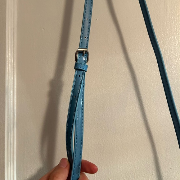 Baby Baguette Blue Crossbody Bag from Urban Outfitters - Picture 6 of 8